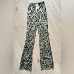 Velvet legging flare zara Xs